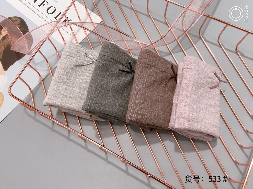 窈淑香533# 裸安无缝无缝美体三角裤精选选材细节图