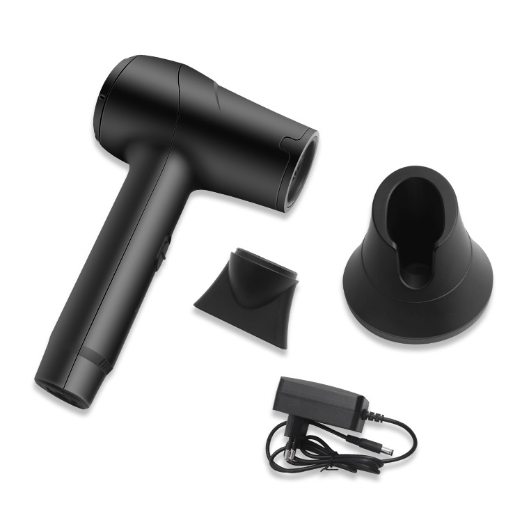 New cross-border portable rechargeable hair dryer, home wireless small electric hair dryer details Picture