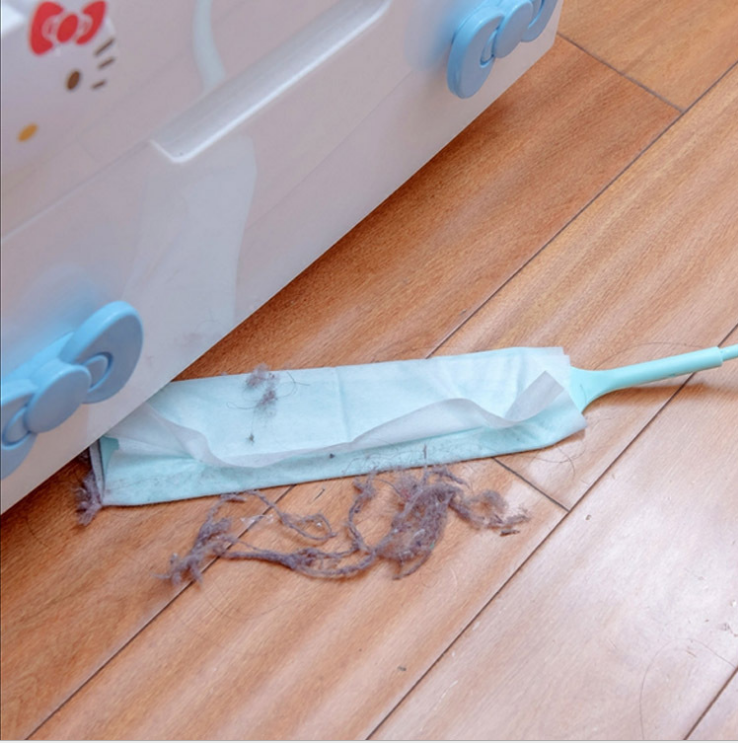Extended gap dust brush, non-woven fabric dust duster, cleaning tool, magic tool for cleaning dust duster set Specification image