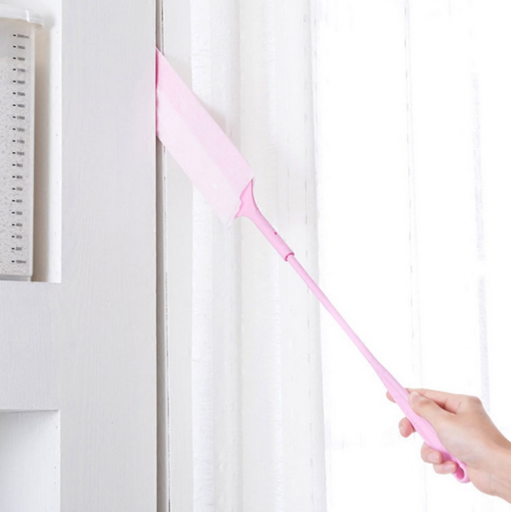Extended gap dust brush, non-woven fabric dust duster, cleaning tool, magic tool for cleaning dust duster set Application Scenario