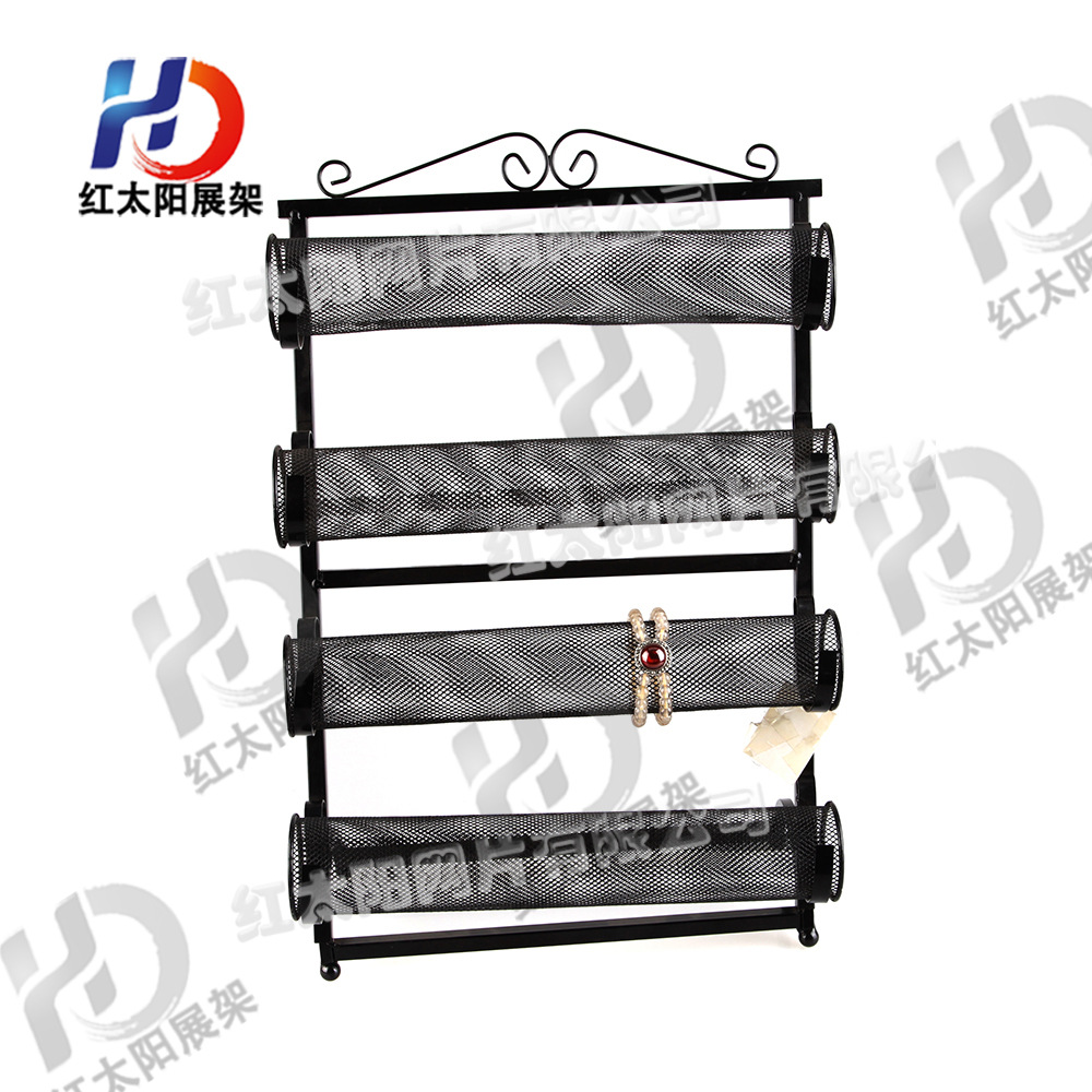 Red sun manufacturers direct floor type bracelet display stand bracelet head flower display stand shelf floor shelves new