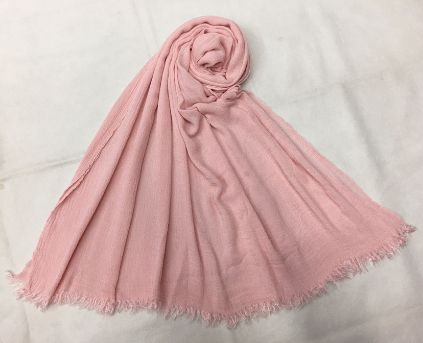 Spring/Summer 2020 Modal Cotton Monochrome Scarf Shawl Headscarf details Picture