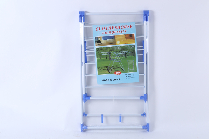 晾衣架/落地晾衣服架/折叠晾衣架/晾衣架晾衣神器/千层架细节图