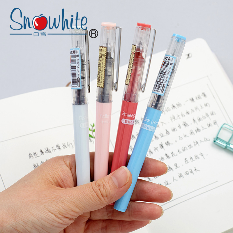 Snow x88 Direct liquid Roller Pen for students with neutral pen 0.5/0.38mm black neutral pen thumbnail