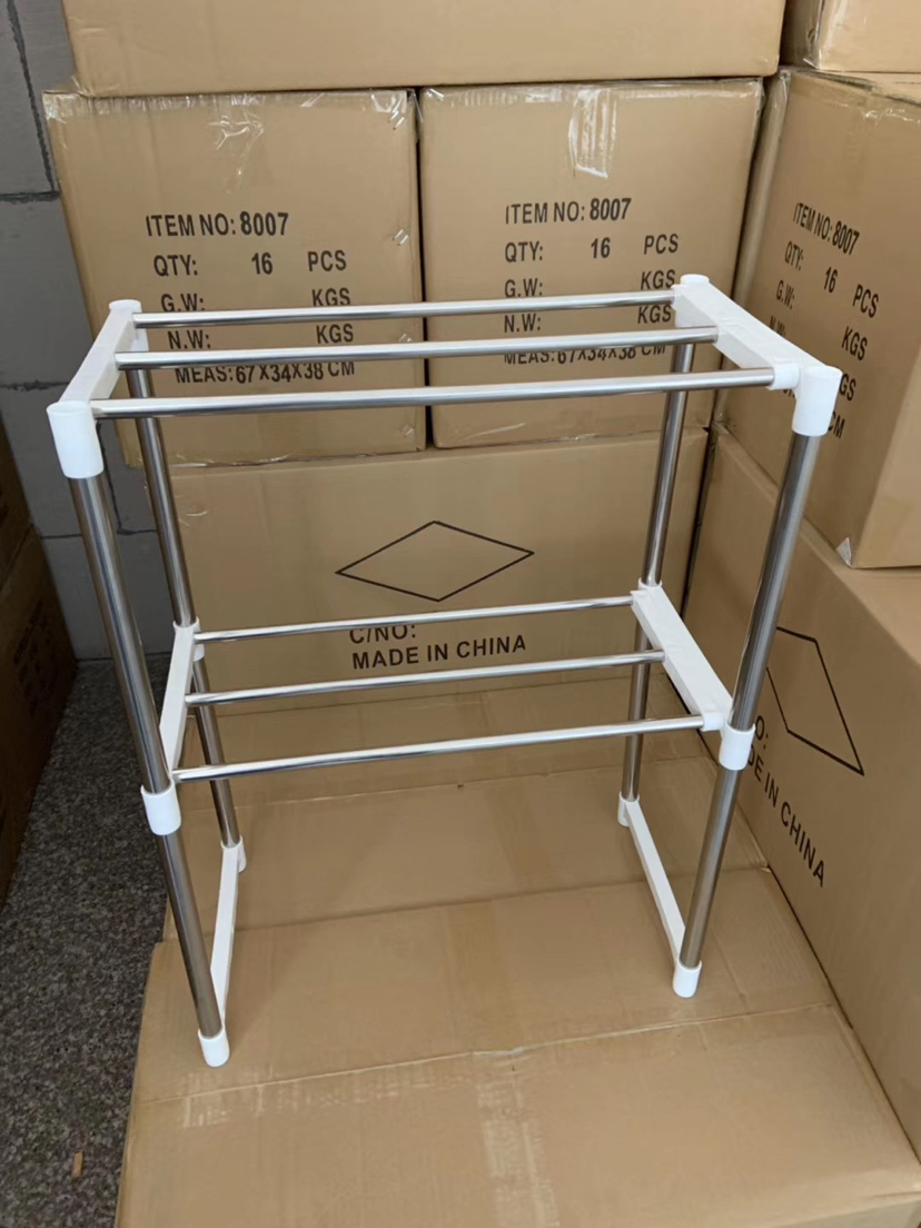 Microwave storage rack full figure