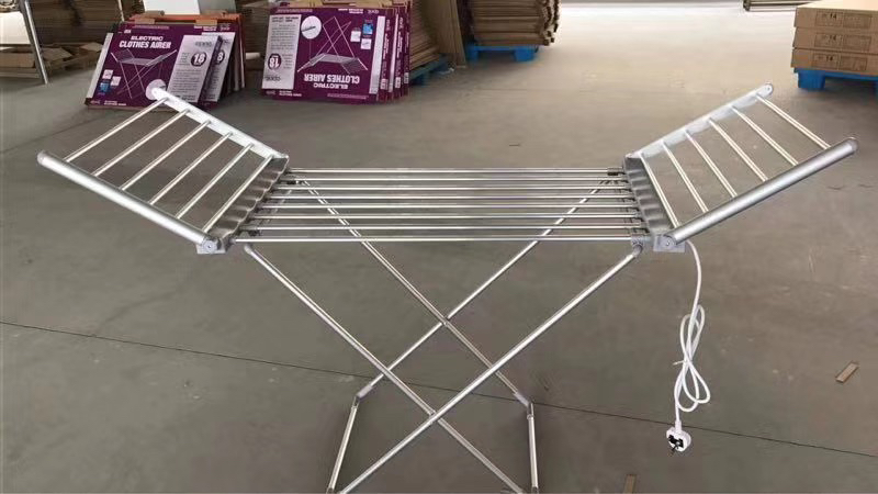 Electric aluminum alloy drying rack full figure