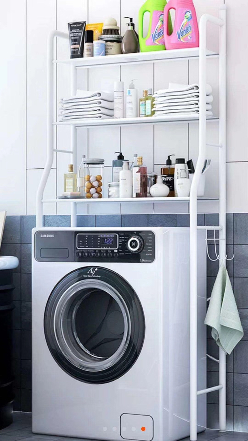 Washing machine storage rack full figure