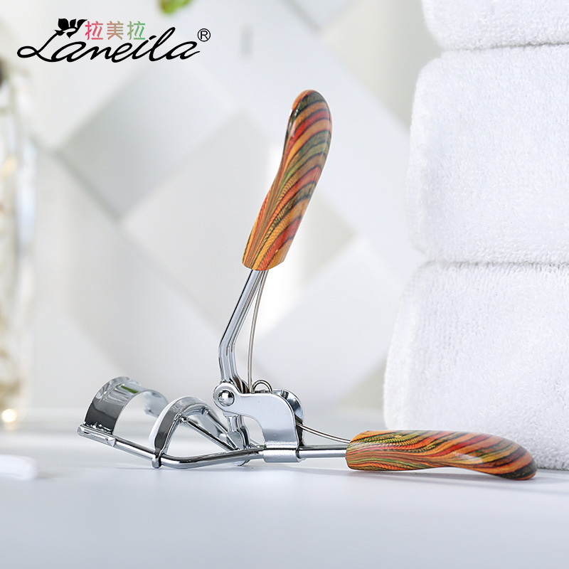 Lamella stainless steel Single Eyelash Curler Durable eyelash curling aid portable A313 Specification drawing