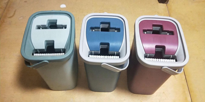 Factory direct sales of hand-washing mop set, new scratch-off card, free your hands, practical household clothes hanger Specification image