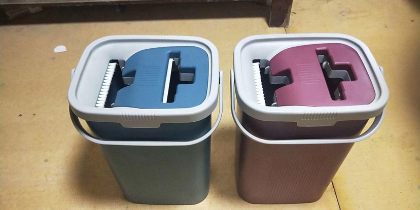 Factory direct sales of hand-washing mop set, new scratch-off card, free your hands, practical household clothes hanger Application Scenario
