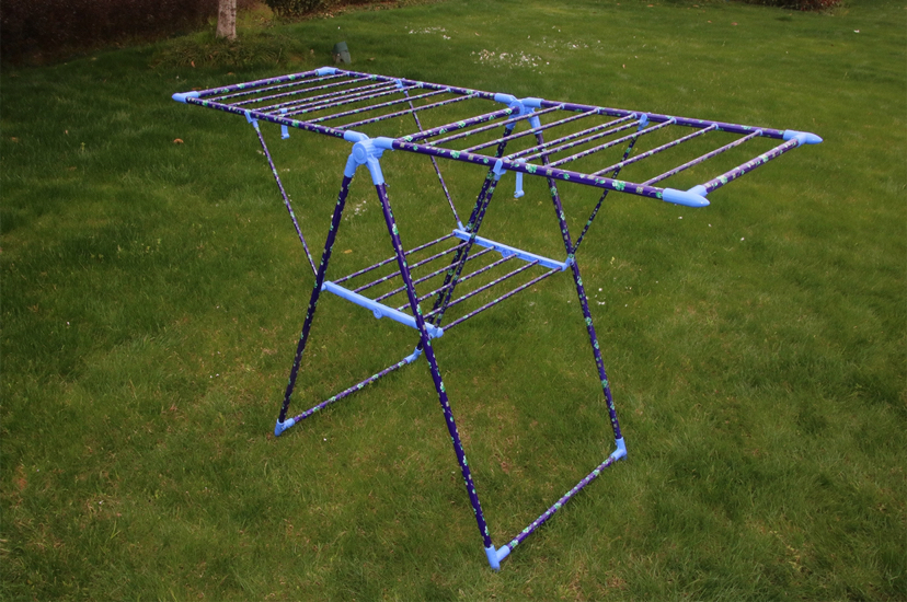 Foldable floor drying rack thumbnail