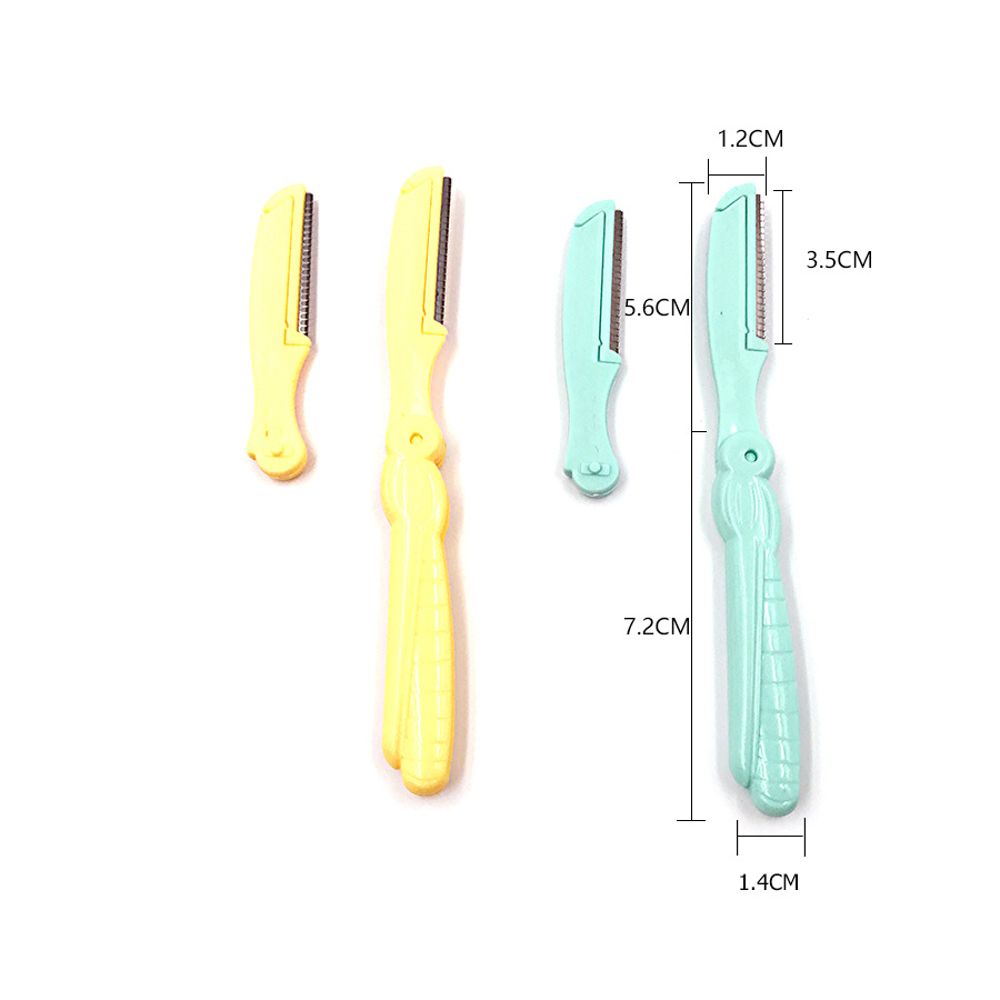 8050 genuine Izilian folding eyebrow knife box wholesale boutique eyebrow set manufacturers selling Item Picture