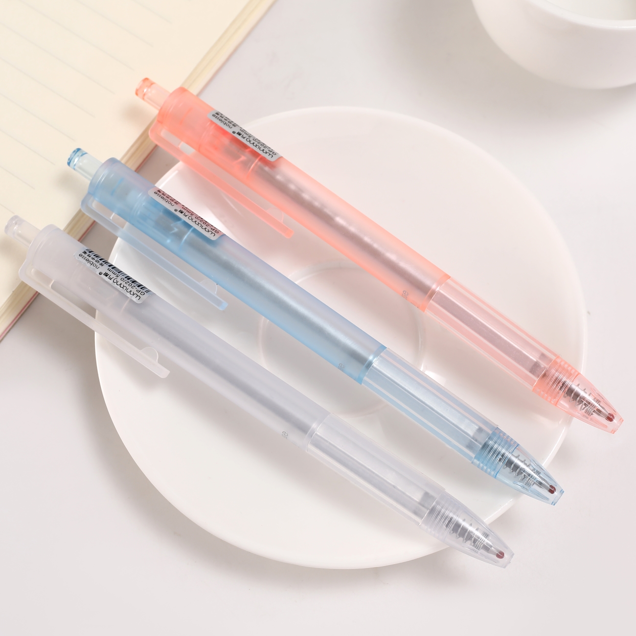 Wanbang Youpin GP-202 New model with bullet point Press gel Pen Creative Office Student Edition 0.5mm details Picture