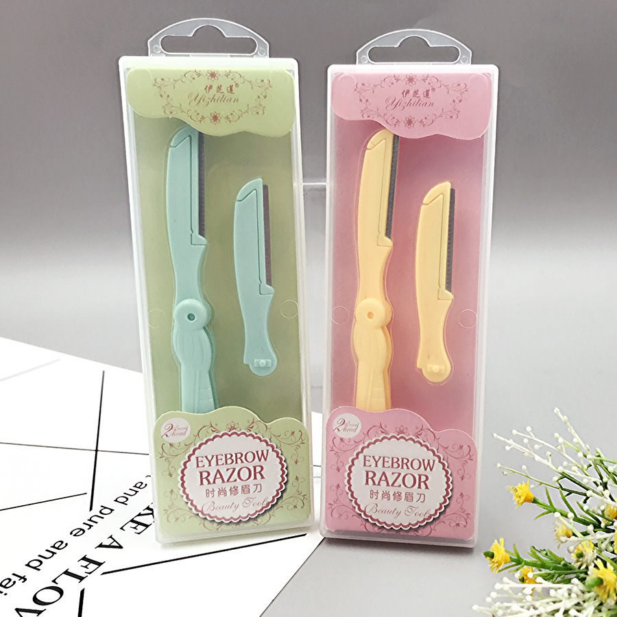 8050 genuine Izilian folding eyebrow knife box wholesale boutique eyebrow set manufacturers selling full figure