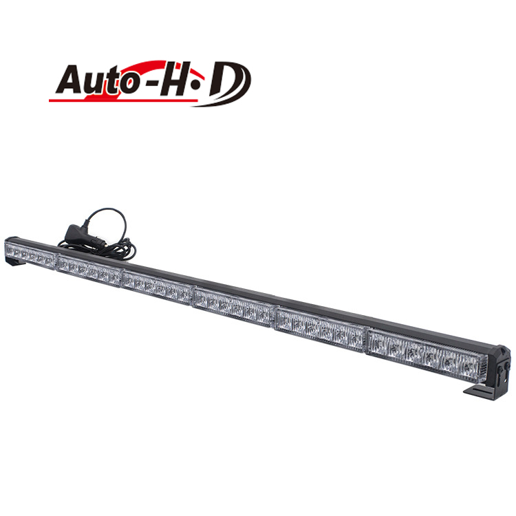 108W 36Led 6 Long Strip Flash Lights Automotive Grid Single Row Bar Lights Engineering Roof Warning Light Stick Lights Application Scenario
