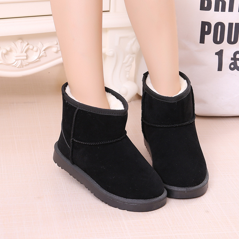 Wholesale of warm ugg boots for Children (Korean version) with soft bottom for Zhongguo Girl and plush Snowshoes