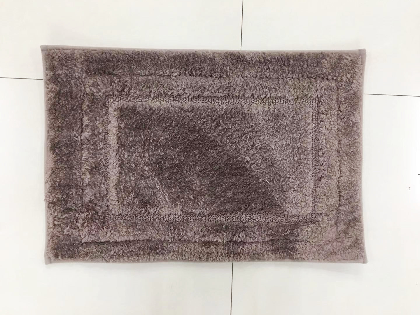 New TPR super fine fiber frame mat, plain super fine fiber floor mat, anti-slip floor mat, door mat, foot mat, polyester super fine fiber mat Item Picture