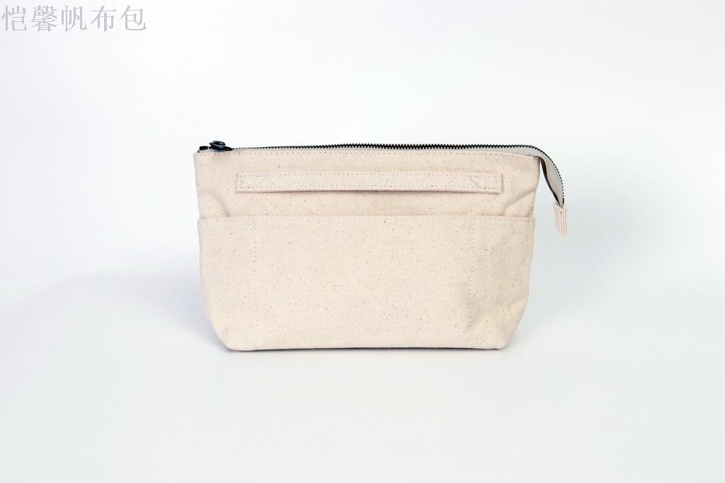 简约时尚帆布零钱包女 多功能手机包零钱包 收纳包硬币包定制细节图