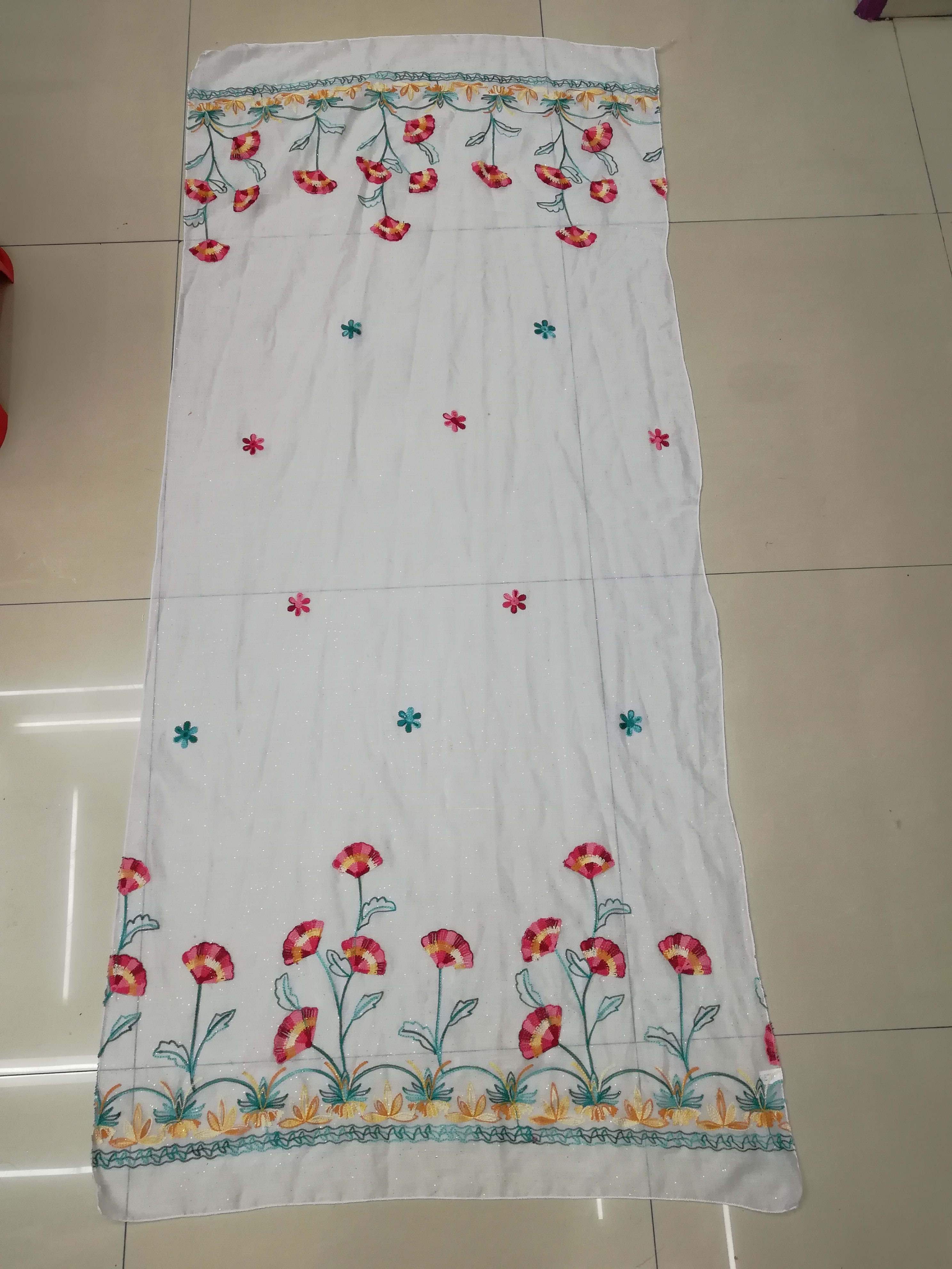 Nigara Balinese Gauze Scarf details Picture