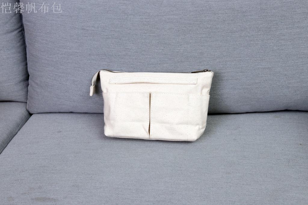 简约时尚帆布零钱包女 多功能手机包零钱包 收纳包硬币包定制产品图