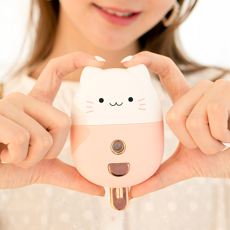 手持补水仪纳米喷雾大雾量补水仪美容喷雾机器蒸脸仪防狼报警器