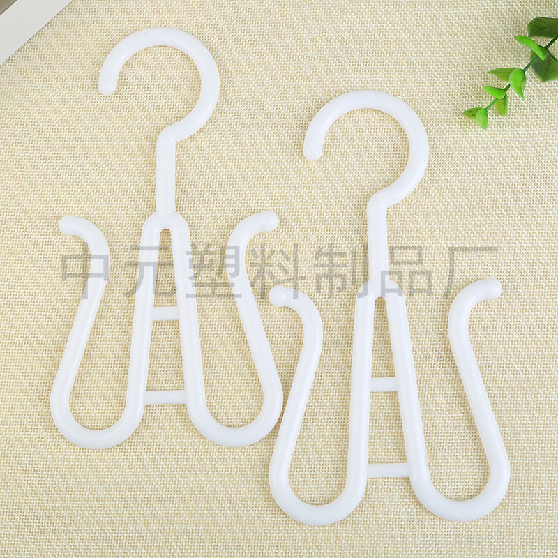 厂家直销塑料拖鞋挂钩超市棉拖鞋展示鞋挂凉拖鞋勾加厚折不断挂钩