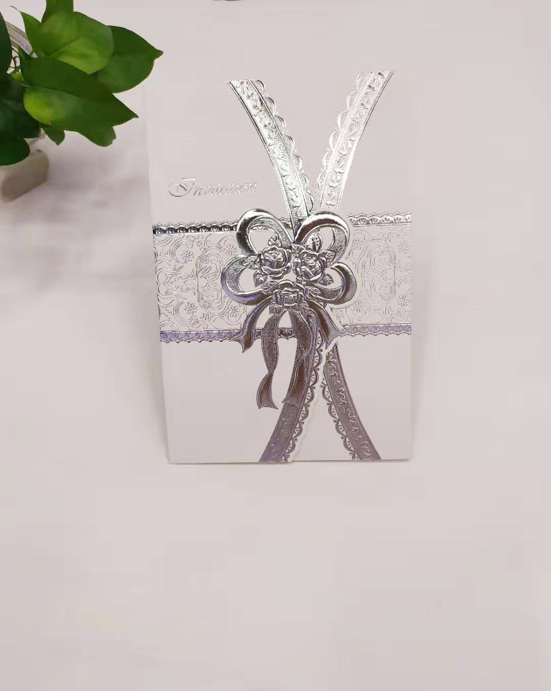 金禧纸品 厂家直销个性定制 批发结婚请柬宴会邀请函 中东 欧美等细节图