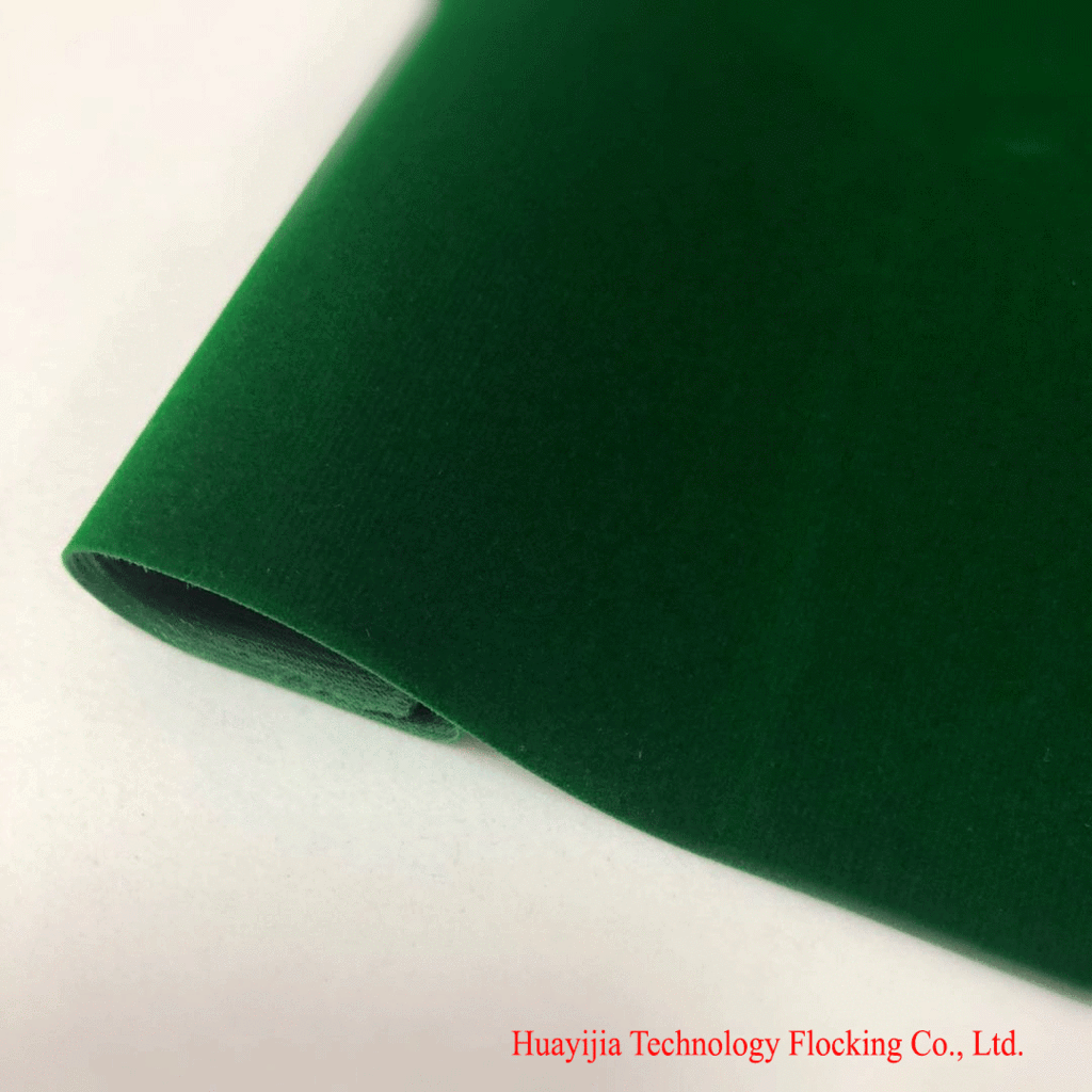 Tela de ropa en stock tricota de urdimbre base flocado tela color brillante no se desvanece no se pierde el pelo venta directa de fábrica garantía de calidad