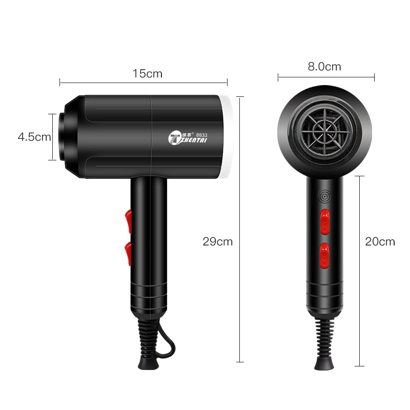 锤子吹风机家用 厂家直销电吹风负离子大功率发廊吹风筒一件代发细节图