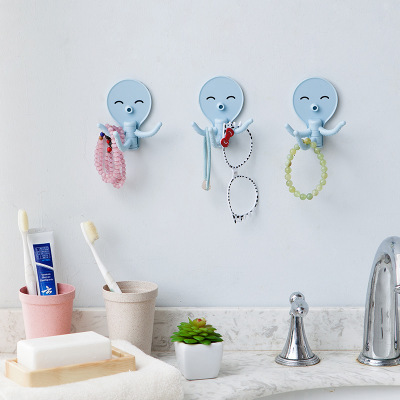 Jiuyue can hang and stick octopus hook, adhesive traceless hook, octopus adhesive hook Application Scenario