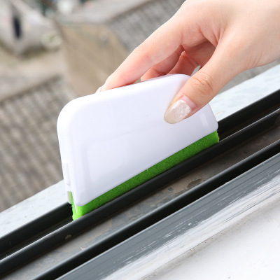 Replaceable scouring pad gap cotton, Scouring pad cleaning brush, window gap brush