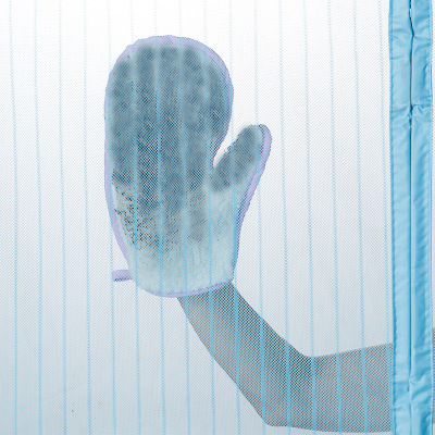 Jiuyue non-shedding absorbent cleaning cloth, household screen dust-removing and cleaning window screen gloves Specification image