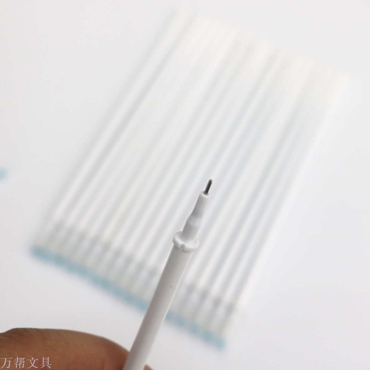 【 Super Cheap 】 Wanbang 0.5mm black core white oil tube ballpoint pen refit full needle tube 2.86 inner hole Specification image