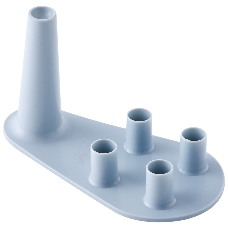 创意洗漱台牙刷置物架漱口杯收纳架卫生间壁挂牙具挂架牙刷架白底实物图