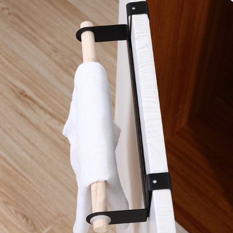 Kitchen multi-purpose towel rack, backdoor towel rack, nail-free and traceless, cabinet rag hanging rack, storage hanging rack Specification image