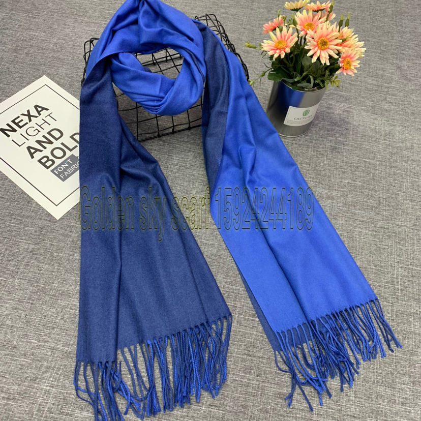 265G Double-Sided Imitation Cashmere Double Warp Double Weft Feel Super High Quality Scarf Shawl details Picture