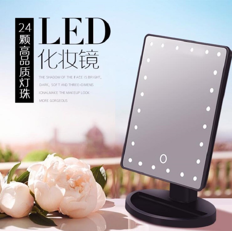 LED补光镜灯 新款创意美颜补妆神器 LED化妆镜子灯产品图