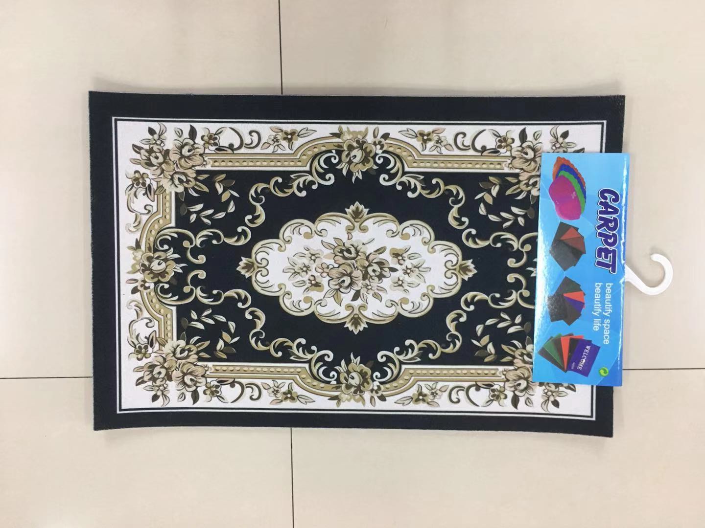 In stock! In stock!! Dot plastic base anti-slip printed floor mat, prayer mat, Muslim mat, worship mat, kneeling mat Specification drawing