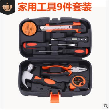 Hardware kit sets set of household manual woodworking toolbox power tools gift repair wholesale