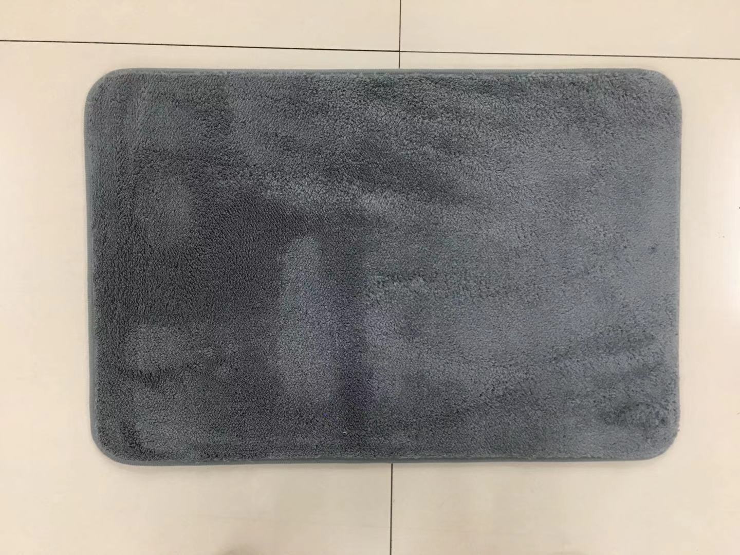 New hot selling points: plastic bottom flat velvet floor mat, water-absorbing and anti-slip mat, plain flat velvet floor mat, door mat, floor mat, household mat Application Scenario