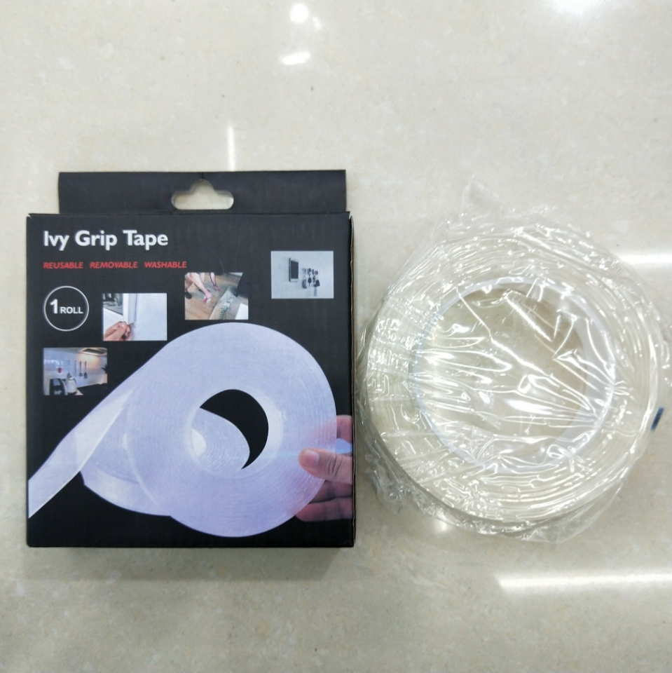 Ivy Grip Tape双面胶魔力胶卷黑科技纳米无痕胶垫胶带
