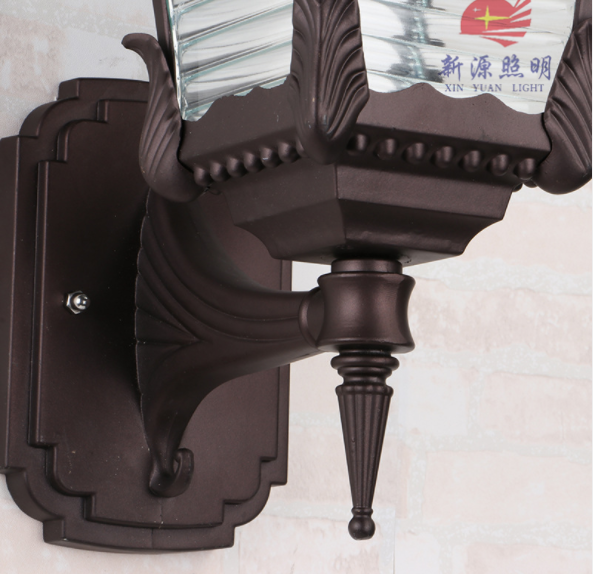 European-style outdoor waterproof wall lamps for balconies, corridors, sunrooms, exterior walls, country villas, courtyards, door columns, corridors, and retro lamps details Picture
