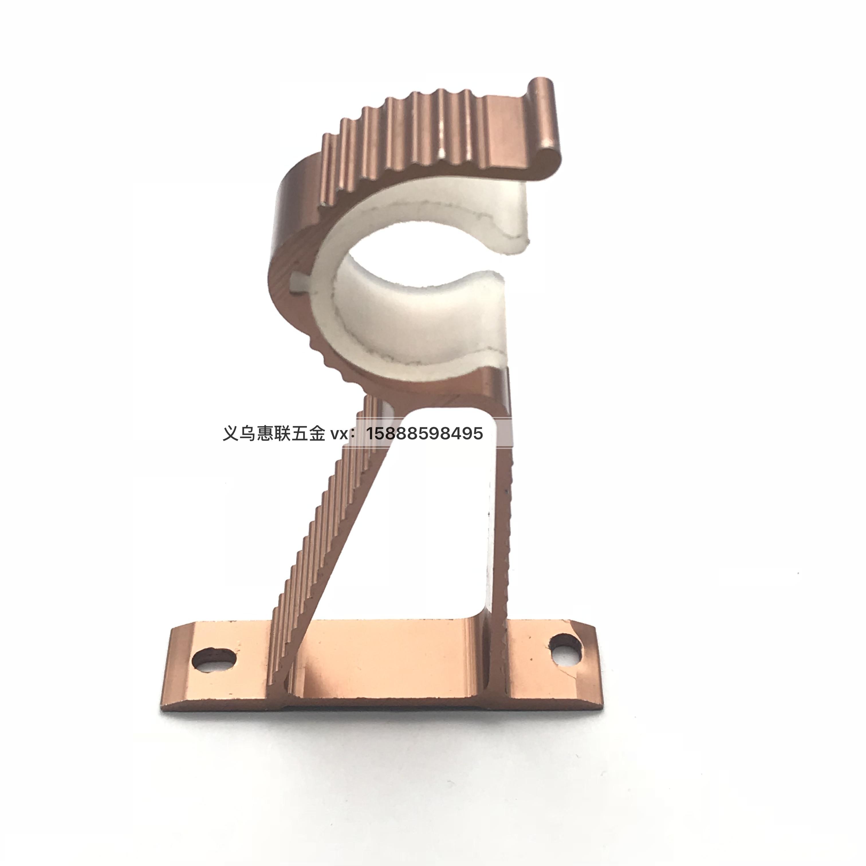 Shuzan roller shutter door accessories, universal curtain rods, Roman rod brackets, adjustable single hook curtain accessories, winter anti-freezing details Picture