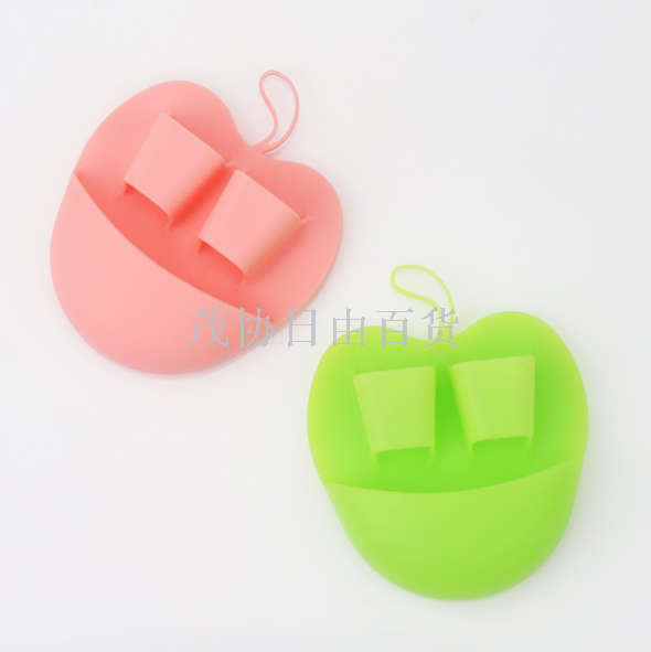 Silicone face wash brush Silicone face wash brush blackhead exfoliating cleaning massage face wash manual cleaning set for foreign trade export only for foreign trade export only