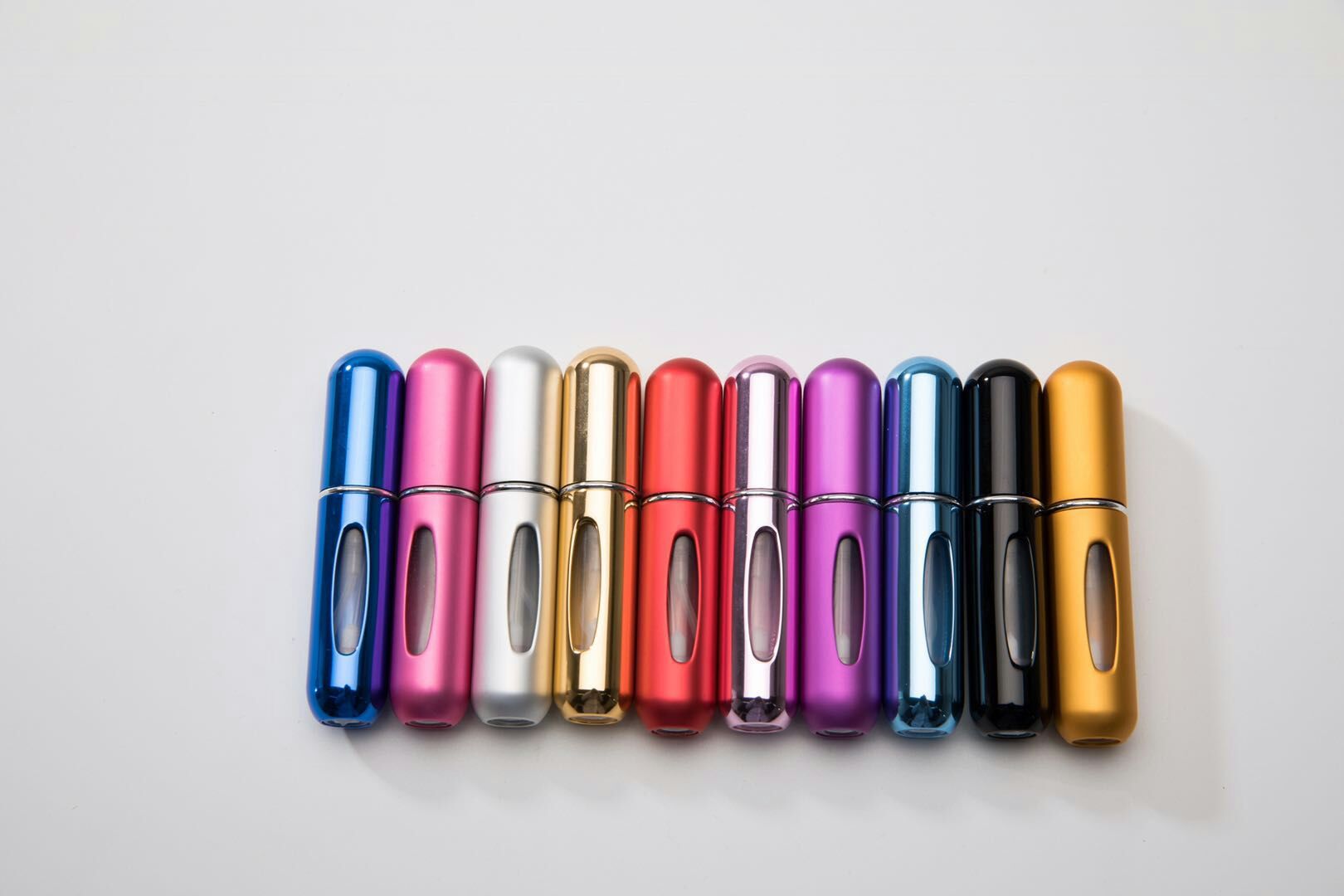 5ml bottom-filled spray perfume bottle, self-pump type, the bottom can be recycled to fill portable makeup spray details Picture