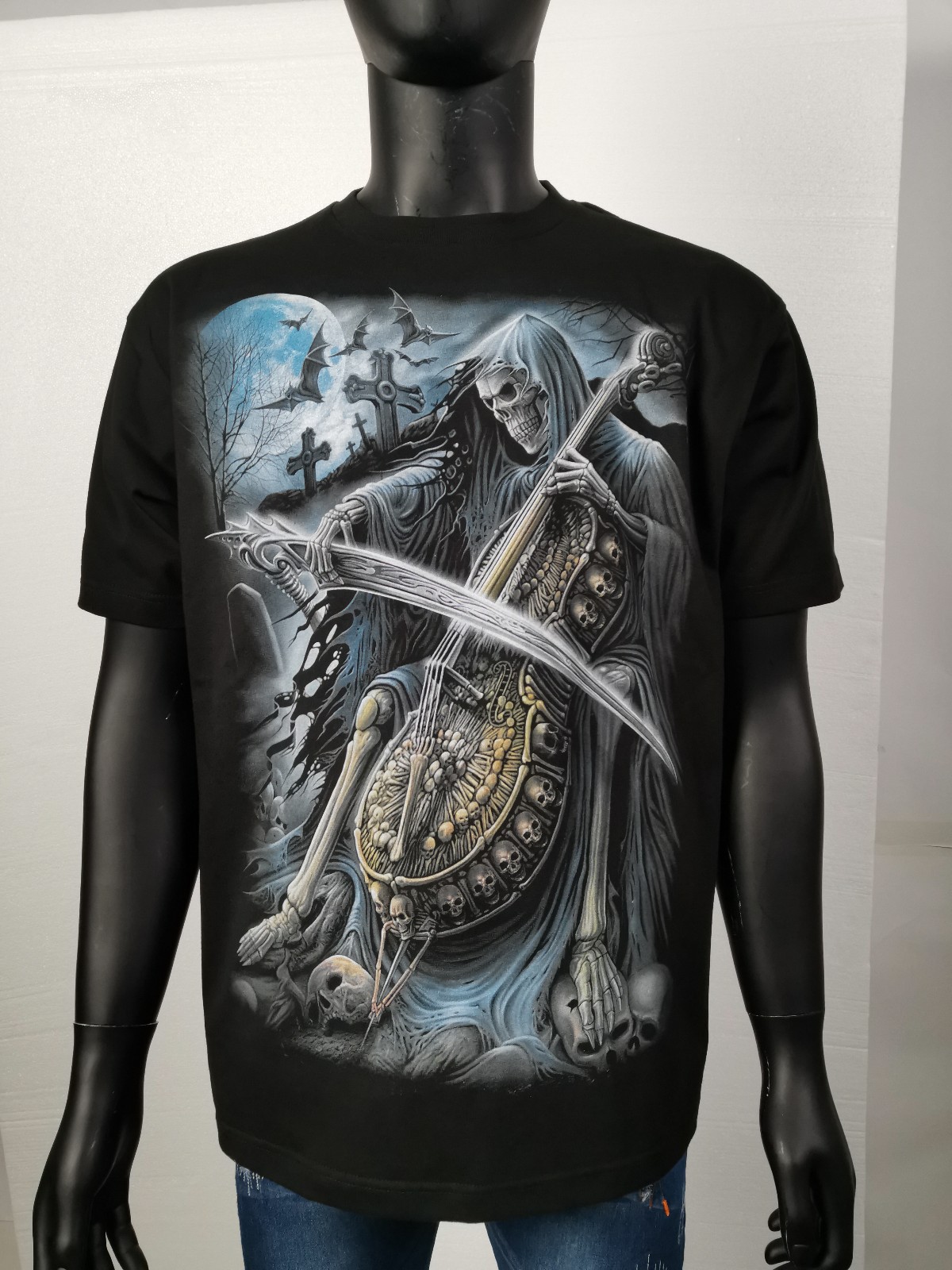 T Shirt Digital thermal ink printing elliptical machine eight claw printing pure cotton T shirt contractor clothing customization full figure