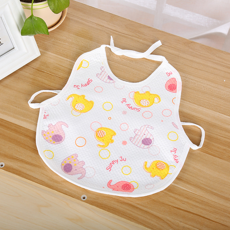 围嘴围兜/口水巾实物图