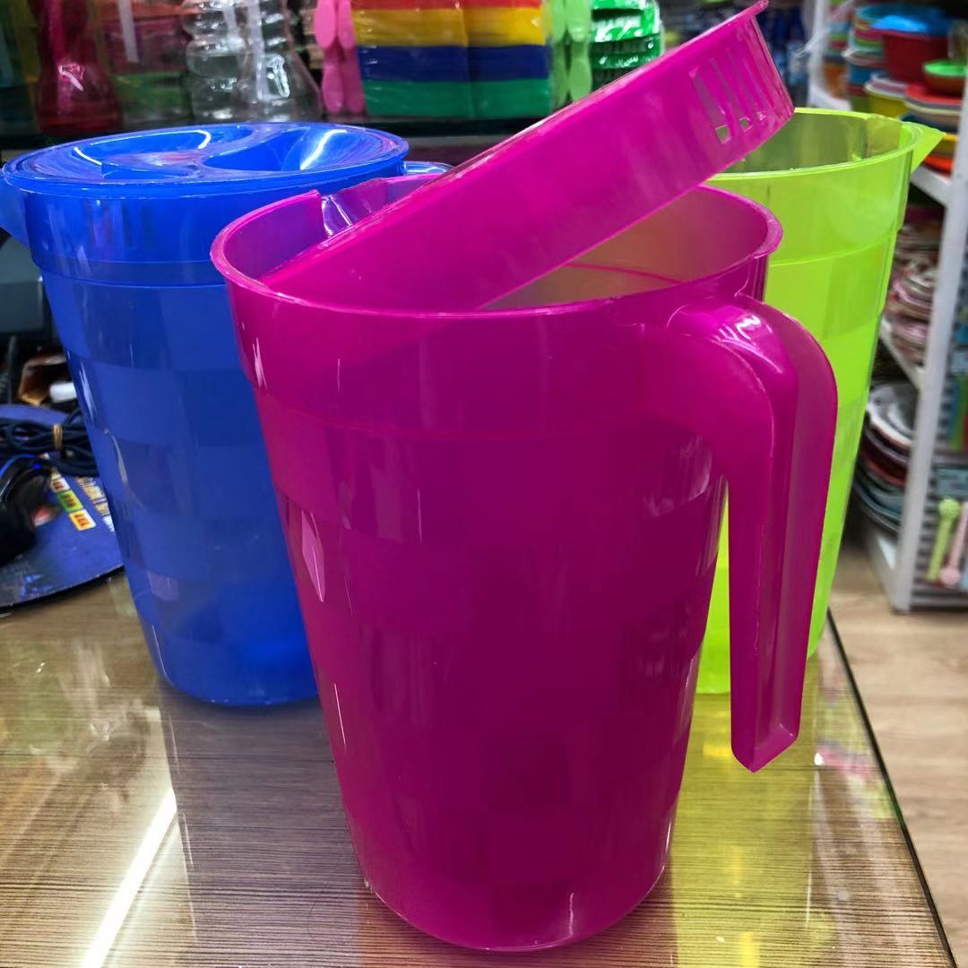 Plastic Cold Kettle Large Capacity Frosted Water With Pp Cold Kettle Juice Pot Milk Tea Pot details Picture