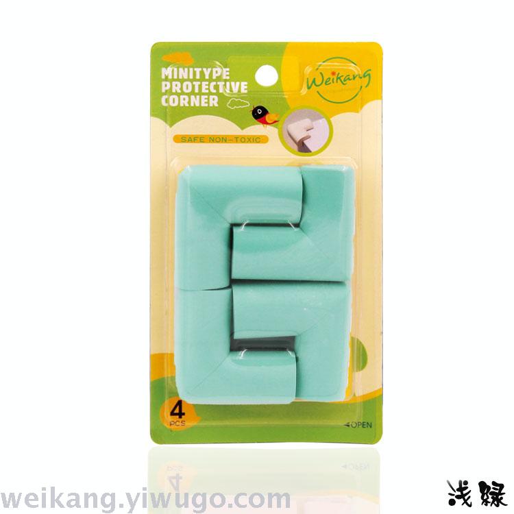 儿童防撞角 幼儿园桌面加厚护角防撞包角安全用品桌角防护白底实物图