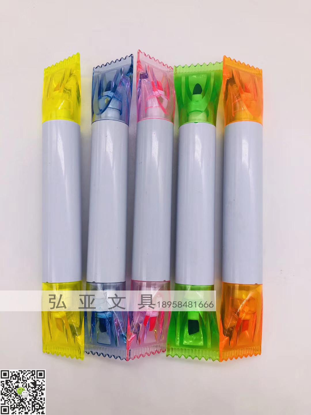 Gum banana carrot candy Popsicle fish highlighter Various shapes mini highlighter